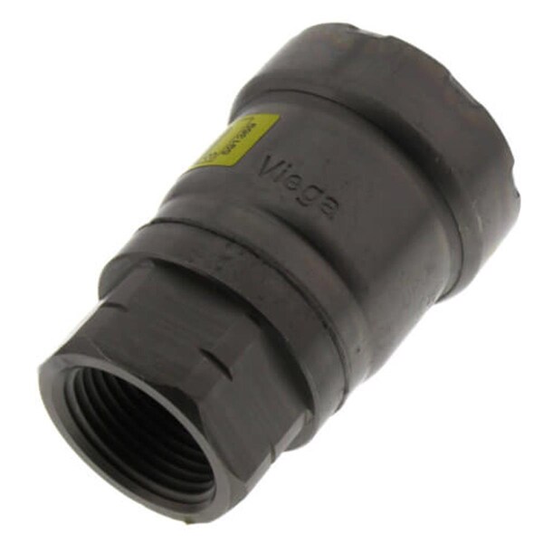 Escenografia 1 x 0.75 in. Steel Adapter with MegaPressG, P x FPT Fitting, Black ES3453960 - main